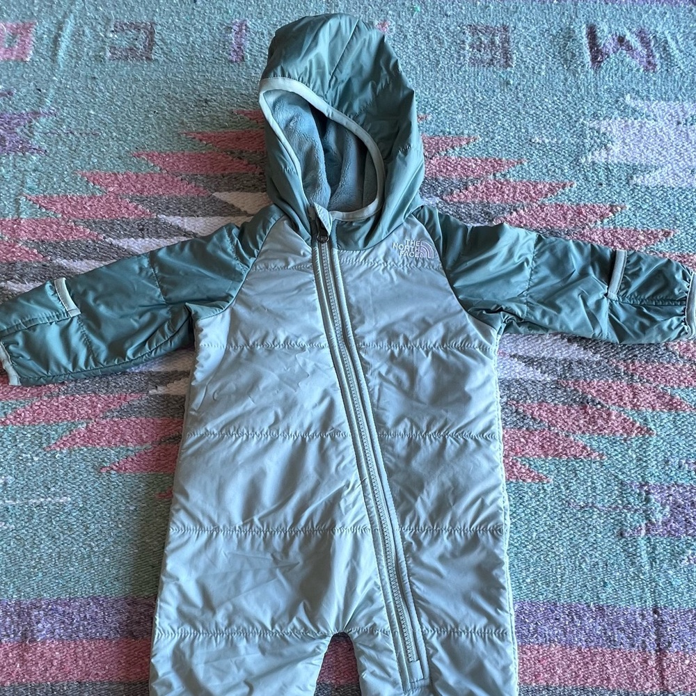 The North Face Infants Kids Fleece Lined Cozy Bunting Coverall Jacket, 3-6M